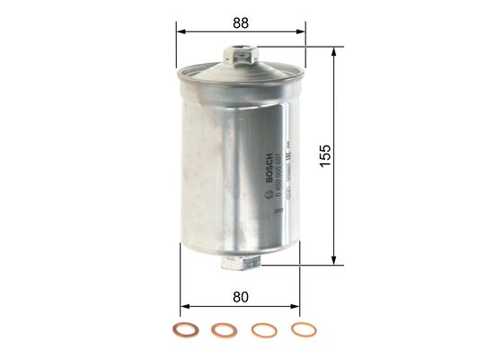 F5601 BENZİN YAKIT FİLTRESİ BENTLEY; FERRARI; FORD; GAZ; LANCIA; PEUGEOT; ROLLS-ROYCE; SAAB (SAAB AU TOMOBILE AB); VOLVO; VW (VOLKSWAGEN) 240 2.0Y; 240 – 0450905601