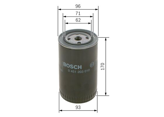 P3010 YAĞ FİLTRESİ COMMER; DODGE; EBRO (MISA); LEYLAND; NISSAN; RENAULT; VOLVO; VW ATLE ON 165 6.0; COMMANDO 100; COMMANDO 100 G..; COMMAN – 0451203010