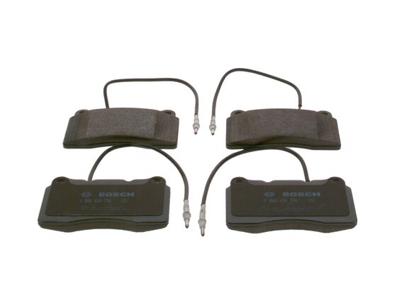FREN BALATASI CITROEN FIAT LANCIA PEUGEOT 607 3.0İ 807 3.0İ C8 3.0 PHEDRA 3.0 24V ULYSSE 3.0 V6  24V – 0986424738