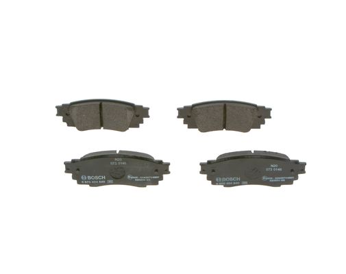 DİSK FREN BALATASI ARKA TOYOTA C-HR (X1)  C-HR VAN (X1) – 0986424840