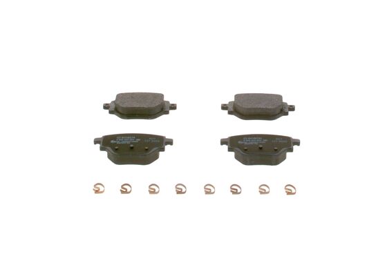 FREN BALATASI OPEL PEUGEOT  2008 1.2 PURETECH 100 2008 1.2 PURETECH 130 2008 1.2 PURETECH  155; 2008 1.5 BLUEHDİ 100; 2008 1.5 BLUEHDİ 110; 2 – 0986424988