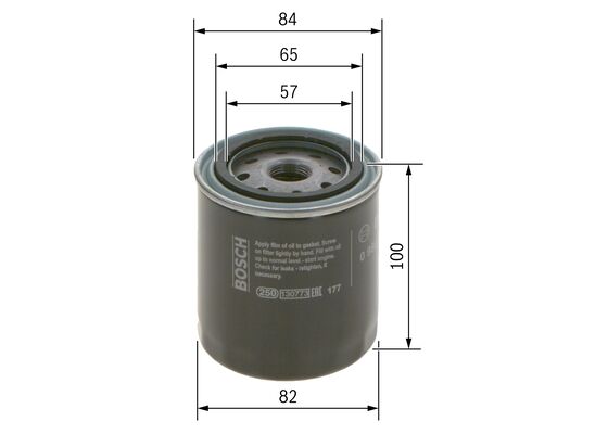 P2023 YAĞ FİLTRESİ DAIHATSU; FORD; NISSAN; SUBARU; TOYOTA 1.6 4WD; 1.8 4WD; 1.8 KOMBİ; 1.8 KOMBİ 4WD ; 100 NX 1.6; 100 NX 1.6Y; 180SX 1.8Y TURBO; 200 S – 0986452023
