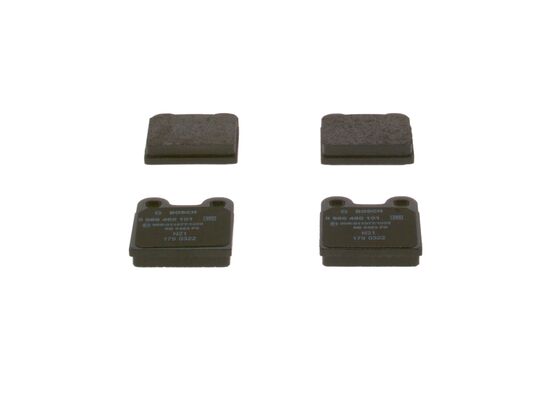 FREN BALATASI ALFA ROMEO PORSCHE SAAB (SAAB AUTOMOBILE AB) SIMCA (CHRYSLER) TALBOT VOLVO VW (VOL KSWAGEN) 1100; 1100 CİTY LASTER; 1100 GL, GLS; 110 – 0986460101