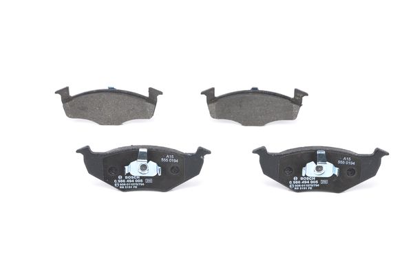 FREN BALATASI ÖN SEAT SKODA VW AROSA 1.0 AROSA 1.4 AROSA 1.4 16V AROSA 1.4 TDI AROSA 1 .7 SDI; CROSSPOLO 1.9 TDI; FABİA 1.0; FABİA 1.2; F – 0986494005