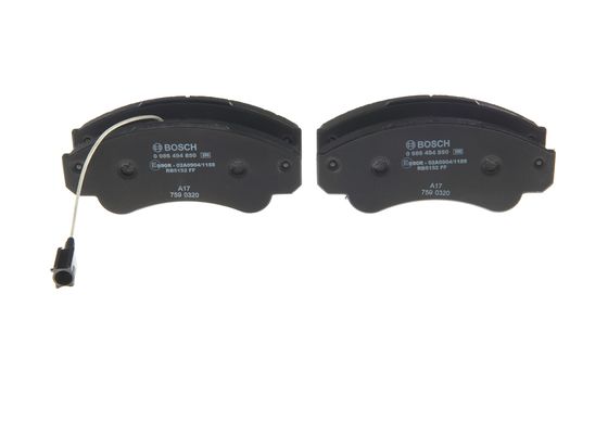 FREN BALATASI CITROEN PEUGEOT BOXER 2.3 HDİ JUMPER 2.3 HDİ JUMPER 2.8 DİESEL TURBO JUMPER 2.8 HDİ – 0986494850