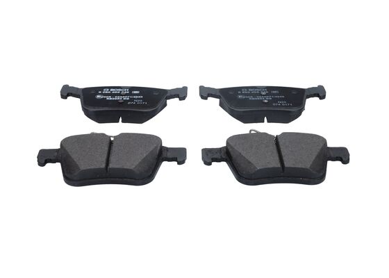 DİSK FREN BALATASI ARKA VW GOLF 2013> / PASSAT 2014> / AUDI A3 2012> / SEAT LEON 12> / SKODA SUPERB  15> OCTAVIA IV 19> – 0986495346