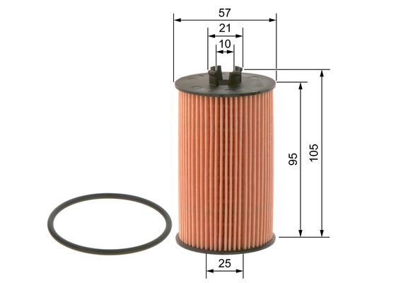 PM009 YAG FİLTRESİ OPEL ASTRA H 1.2 1.4 1.6 CORSA C D 1.0 1.2 1.4 VECTRAC 1.8 INSIGNIA F026407 006 – 09864B7009