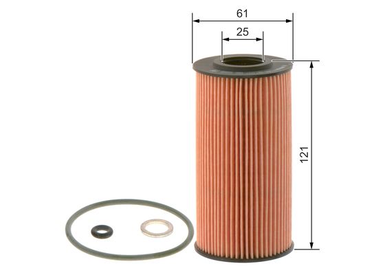 PM027 (F026407062) YAĞ FİLTRESİ ACCENT ERA-GETZ 05=> İ10-İ30 1.5CRDİ-KIA CERATO-CEE’D-PICANTO 1.5CRD İ – 09864B7027