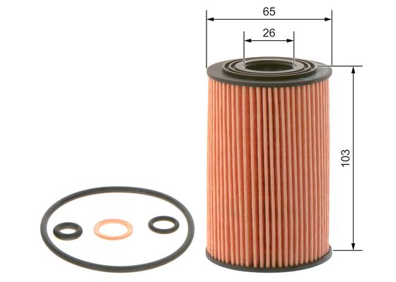 PM029 YAG FİLTRESİ ELEMAN TIP HYUNDAI ACCENT ERA I20 09- I30 08-11 DIZEL F026407147 – 09864B7029