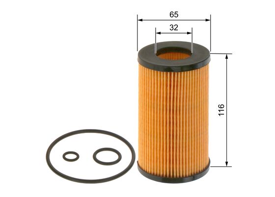YAĞ FİLTRESİ VW CRAFTER-SPRINTER (06-) – C-E SERISI (1457429116) – 0986TF0011