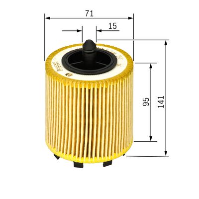 P9192 YAG FİLTRESİ VW CADDY 1.9TDI BJB POLO 1.4TDI PASSAT 2.0 TDI BKP T5 1.9 AXB AXC 0986TF0037 – 1457429192