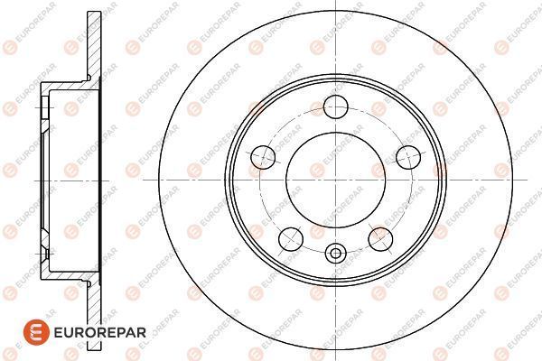 FREN DISKI – EUROREPAR (PSA) Orijinal Yedek Parça - Parçacı Kadir
