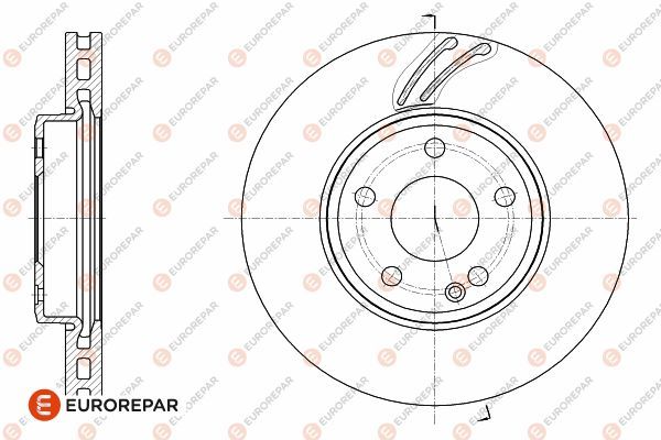 FREN DISKI – EUROREPAR (PSA) Orijinal Yedek Parça - Parçacı Kadir