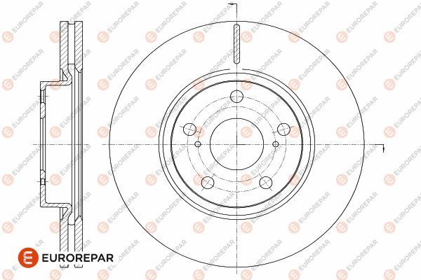 FREN DISKI  – EUROREPAR (PSA) 1642752780  EUROREPAR (PSA)