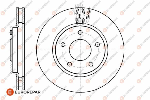 FREN DISKI  – EUROREPAR (PSA) 1642778280  EUROREPAR (PSA)