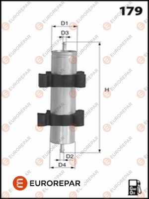 ERP DIZEL FILTRE  – EUROREPAR (PSA) 1643629180  EUROREPAR (PSA)