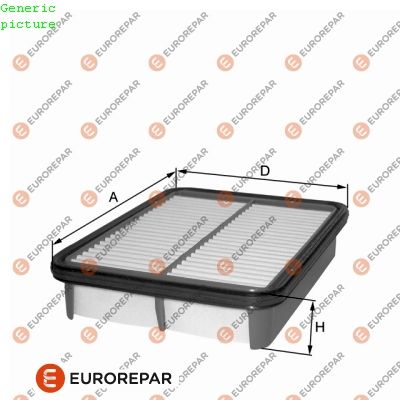 ERP HAVA FILTRESI I10 1.1 1.1CRDI 08- (28113-0X000) – EUROREPAR (PSA) Orijinal Yedek Parça - Parçacı Kadir