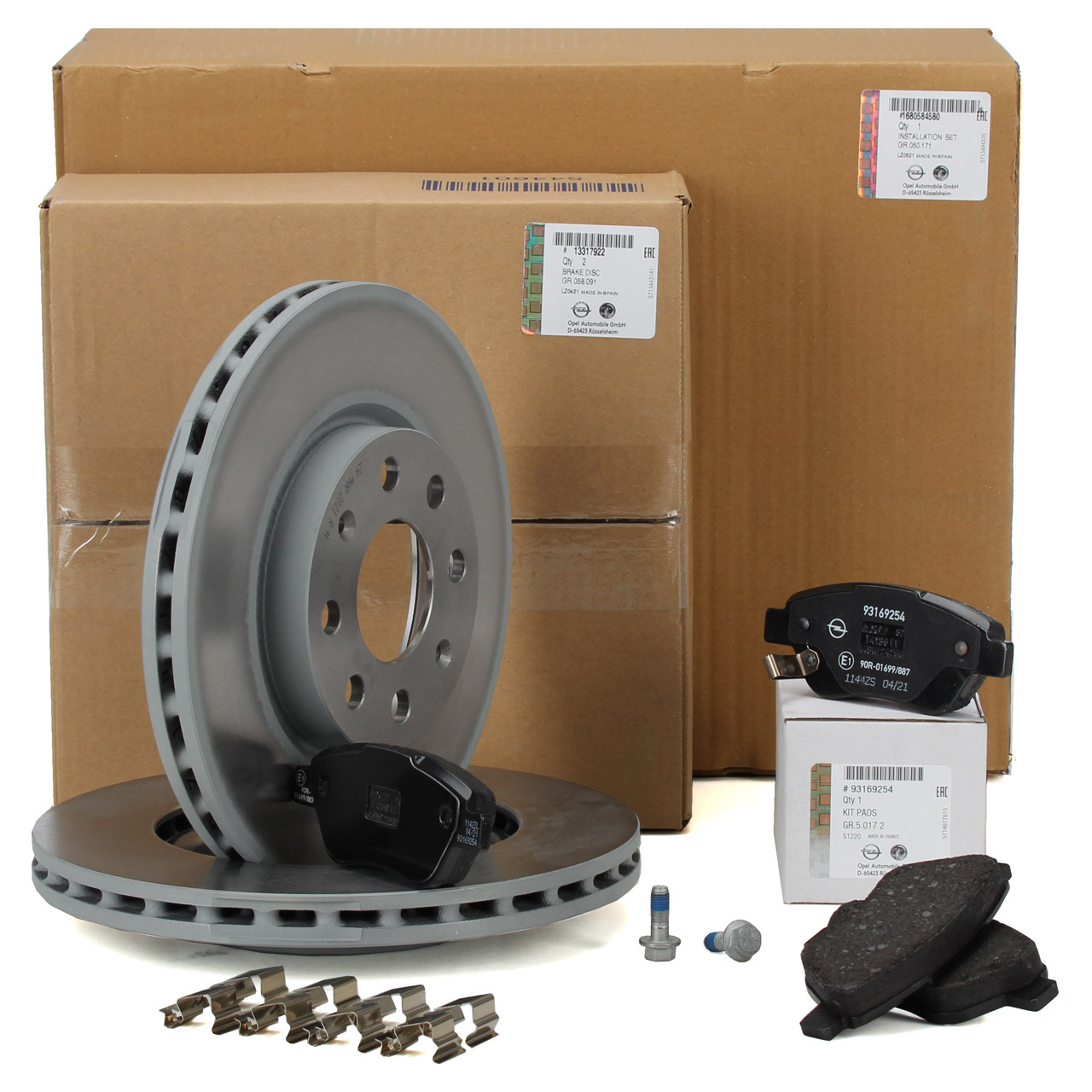 FREN KITI ON Z12XEP/14XEL-X CORSA D ADAM  – OPEL (GM) 1680584580  OPEL (GM)