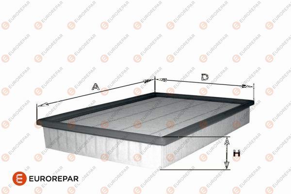 ERP HAVA FILTRESI ACCENT II 1.3I. 1.5I 1.6I – EUROREPAR (PSA) Orijinal Yedek Parça - Parçacı Kadir