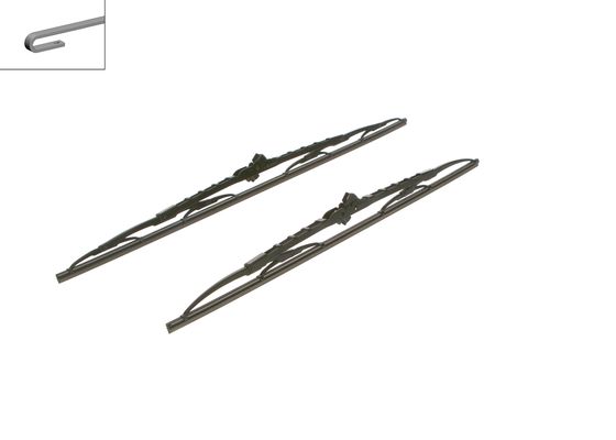 TWİN SİLECEK SETİ – [600/530 MM] CHEVROLET; CITROEN; LANCIA; LEXUS; MERCEDES; MITSUBISHI; NISSA N; OPEL; PEUGEOT; RENAULT; SAAB (SAAB AUTOMOBILE A – 3397001543