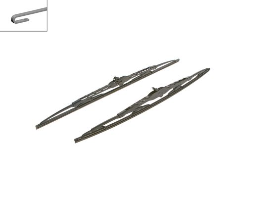 TWİN RÜZGARLIKLI SİLECEK SETİ – [550/530 MM] AUDI; PORSCHE 911 3.4 24V CARRERA; 911 3.4 24V CARRERA  4; 911 3.4 24V CARRERA CABRİOLET; 911 3.4 24V CARR – 3397001582