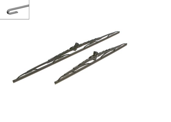 TWİN SİLECEK SETİ – [650/450 MM] CITROEN; HONDA; HYUNDAI; INFINITI; KIA; LEXUS; MITSUBISHI; NISSAN;  SMART; TOYOTA ALMERA TİNO 1.8İ; ALMERA TİNO 2.0İ; – 3397001803