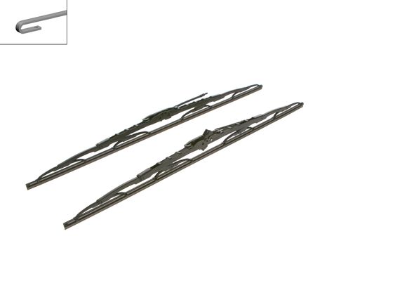 SİLECEK TK EM TELLİ [600/600 MM] DAF; IRISBUS; IVECO; NISSAN; OPEL; RENAULT; ; VOLVO 135 MİD – 3397118309