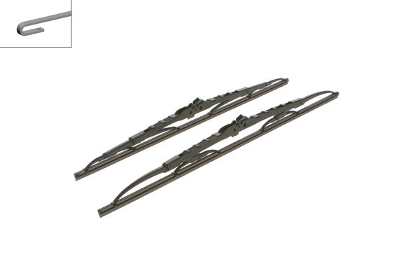 TWİN SİLECEK SETİ – [500/450 MM] CHEVROLET; CITROEN; DAEWOO; HONDA; HYUNDAI; MAZDA; MG; MITSUBISHI;  NISSAN; OPEL; PEUGEOT; PROTON; ROVER; SEAT; SMART; – 3397118563