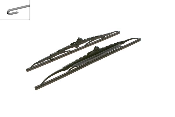 TWİN RÜZGARLIKLI SİLECEK SETİ – [500/450 MM] CHEVROLET; CITROEN; DAEWOO; HONDA; HYUNDAI; MAZDA; MG;  MITSUBISHI; NISSAN; OPEL; PEUGEOT; PROTON; ROVER; – 3397118564