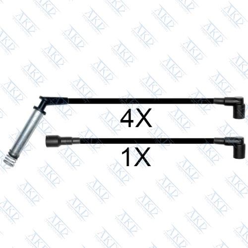 OPEL BUJI KABLO TAKIMI ASTRA F COMBO VECTRA A CORSA B C14NZ 88>98
