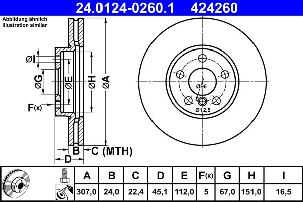 BMW FREN DISKI ON BMW F45 F46 MINI F54 F60 14>