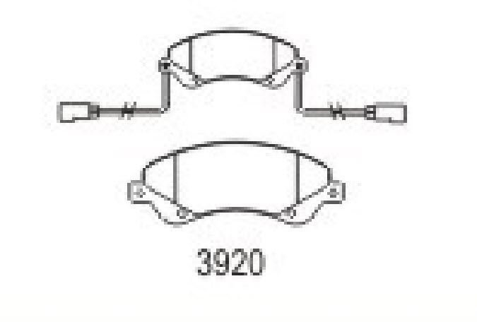 FORD ON FREN BALATASI TRANSIT V347 06>14 (ONDEN CEKER) / (FISLI+YAY+CIVATA)