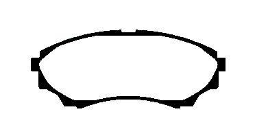 FORD ON FREN BALATASI MAZDA 4×4 B 2500 RANGER 02>06 2,5TD / 3,0TD 06>12