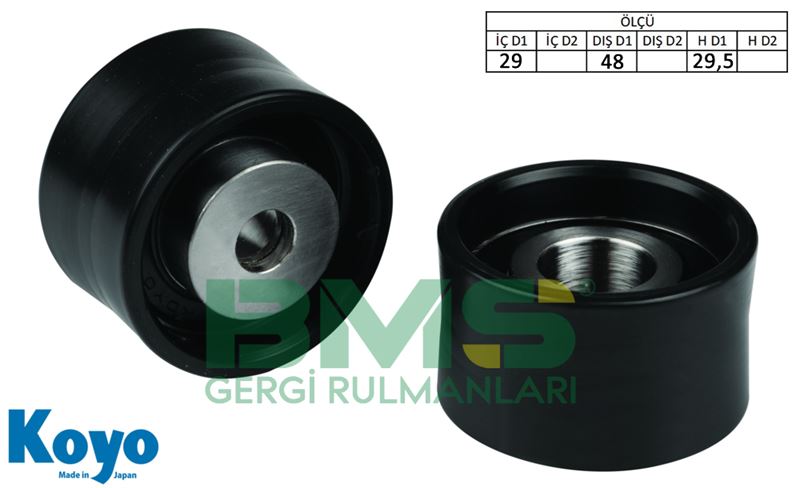 FORD EKSANTRIK GERGI RULMANI (ALT) MONDEO I / II 1.8 16V / 2.0 16V 92>00 FIESTA III 1.4 / 1.6 92>95 ESCOR