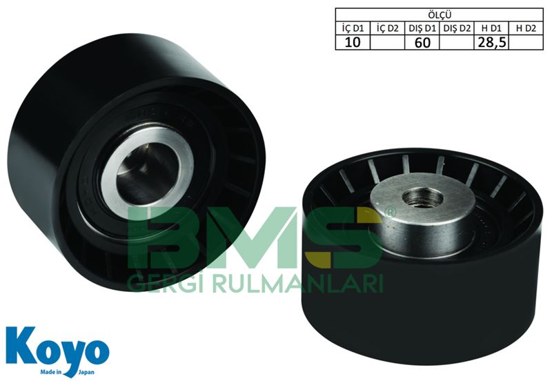 FORD EKSANTRIK GERGI RULMANI (ORTA) MONDEO I / II 1.8 16V / 2.0 16V 92>00 FIESTA III 1.4 / 1.6 92>95 ESCO