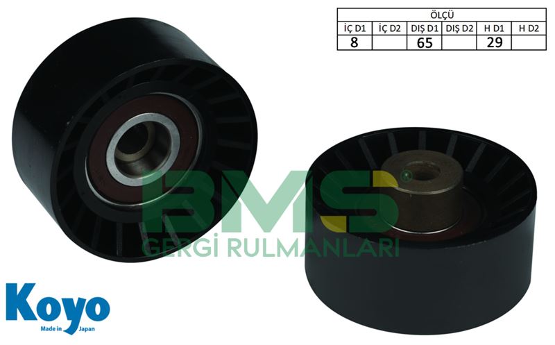 CHEVROLET ALTERNATOR GERGI RULMANI (17x65x29) AVEO KALOS LACETTI DAEWOO LANOS NUBIRA
