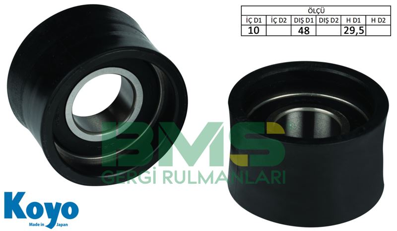 FORD EKSANTRIK GERGI RULMANI (ALT) MONDEO I / II 1.8 16V / 2.0 16V 92>00 FIESTA III 1.4 / 1.6 92>95 ESCOR