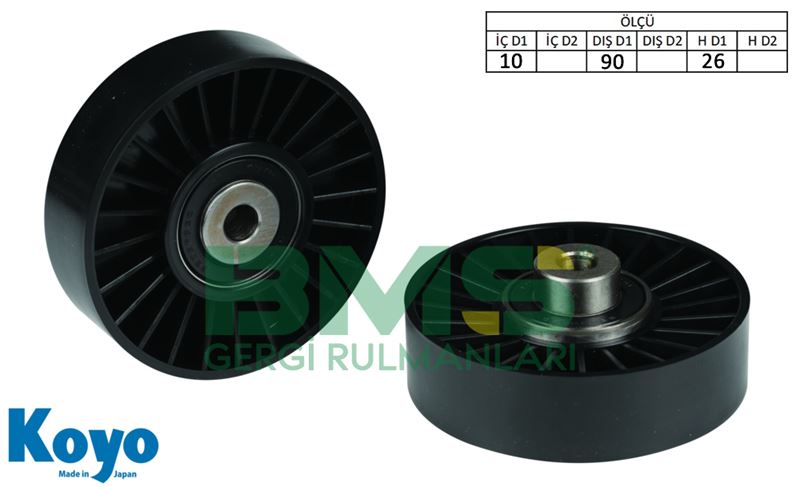 FIAT ALTERNATOR GERGI RULMANI (10x90x26) BRAVA BRAVO COUPE MARIA PUNTO ALFA 155 / 145 / 146 / 156147