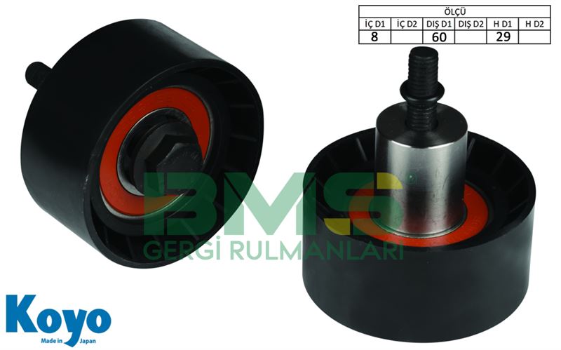 FORD EKSANTRIK GERGI RULMANI FOCUS MONDEO TRANSIT 1.6I / 16I 16V / 1.8I / 1.8 I 16V / 2.0I 96>