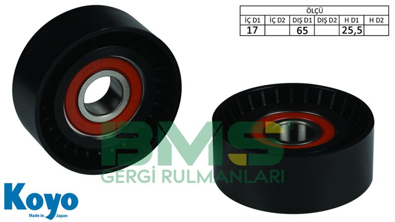MERCEDES ALTERNATOR V KAYIS GERGI (TEK RULMAN) P208 P206+ (T3E) C3 III DS3 P207 DV4C P1007 C2 C3 C3 PLURIEL C