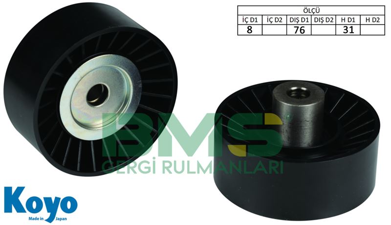 FORD ALTERNATOR SARGI RULMANI TRANSIT V347 100PS / 120PS / 140PS 2.4TDCI 06 /> V347 3.2TDCI 200PS 07 />
