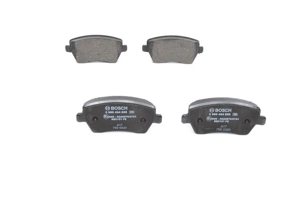NISSAN Disk Balata – BOSCH 0986494856