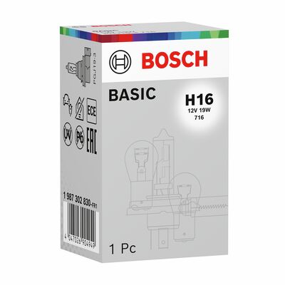 UNIVERSAL AMPUL BASIC H16 12V 19W PGJ19-3