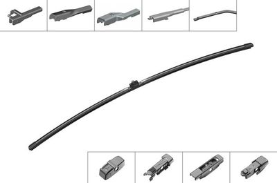 UNIVERSAL SILECEK SUPURGESI MUZ TIPI SAG / SOL AP800U AEROTWIN PLUS 800mm (4 ADAPTOR ILE 10 ARACA UYUMLU)