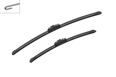 MERCEDES SILECEK SUPURGESI AEROTWIN 600mm / 450mm (FLATBLADE MUZ TIPI)
