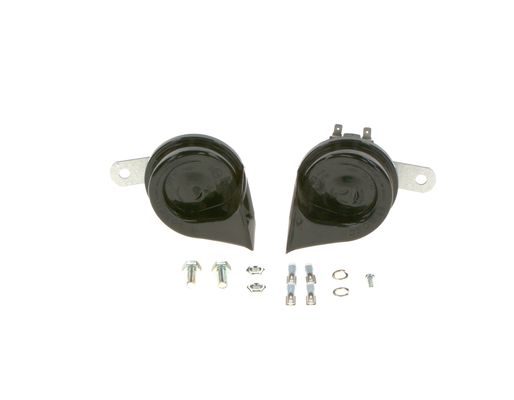 UNIVERSAL DADAT KORNA 12V 80W 420 510HZ CAP:80MM 110DB SIYAH SET