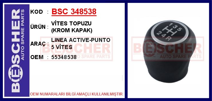 FIAT VITES TOPUZU LINEA ACTIVE-PUNTO (KROM KAPAK) 5 VITES