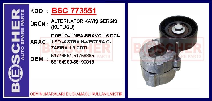 FIAT ALTERNATOR GERGI RULMANI FIAT BRAVO II DOBLO PRATICO LINEA GRANDE PUNTO FREEMONT SEDICI STILO 1.6 2.