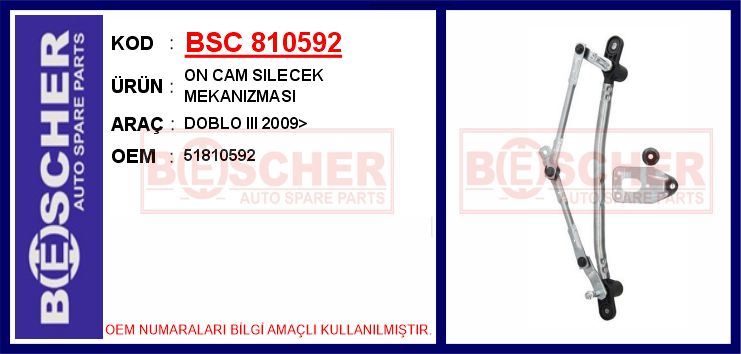 FIAT SILECEK MEKENIZMASI (MOTORSUZ) DOBLO III