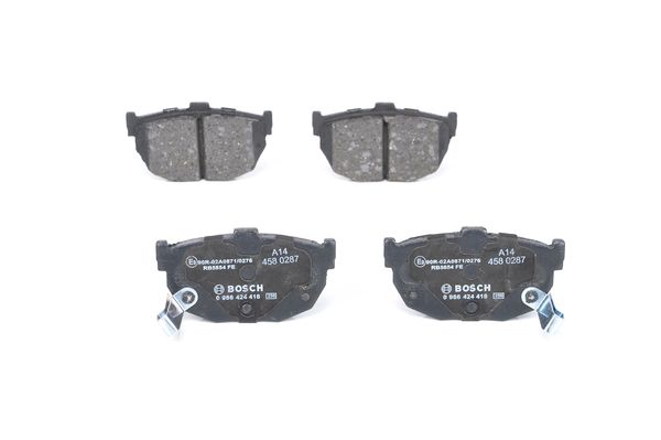 FREN BALATA ELANTRA 96-06 / CERATO 05=> DİSK ARKA